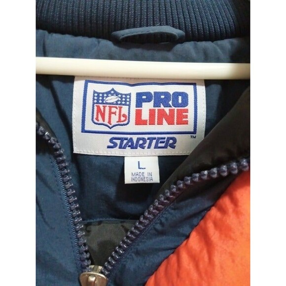 *Starter Jacket* 90s Chicago Bears Proline Starter Jacket Size L - Picture 3 of 5